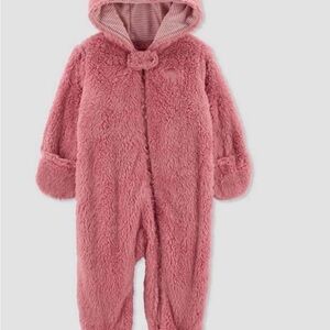 Carter’s Cozy Pink Fleece Kids One Piece